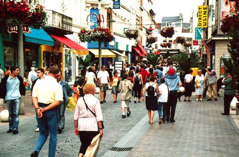 Le centre-ville